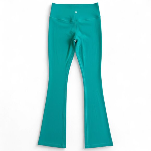 Lululemon Align High-Rise Mini-Flared Pant Teal 4 - Picture 4 of 7